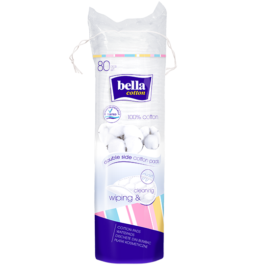 Bella Cotton pads – round