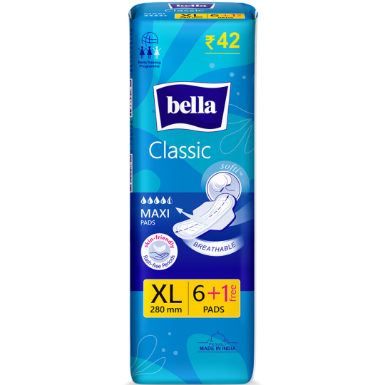 Bella Classic Maxi Softi Wings Sanitary Napkins